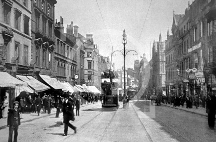 Lord Street, looking towards Church Street, c 1902